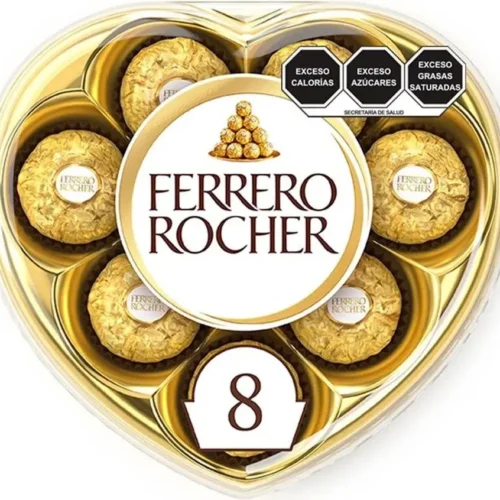 Corazón de 8 Ferrero Rocher